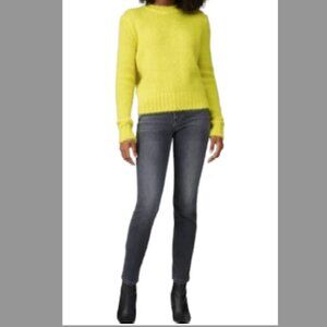 Ba&sh Miel Women's Vibrant Banana Yellow Long sleeve Sweater Size XS